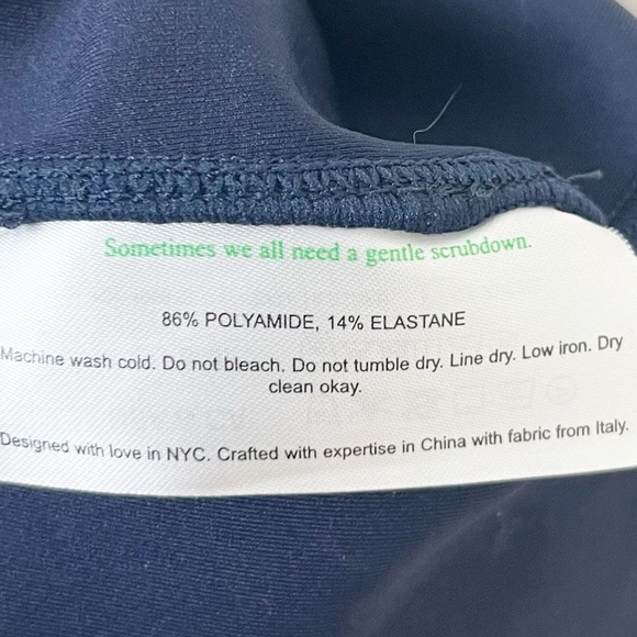 Mm Lafleur Harrington Blue Leggings Size 4 - Picture 6 of 6